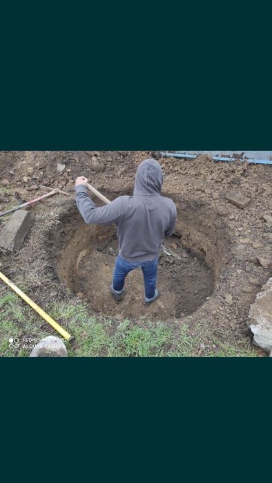 Копаем,септик ,траншей,туалет,бассеин ,сантехник