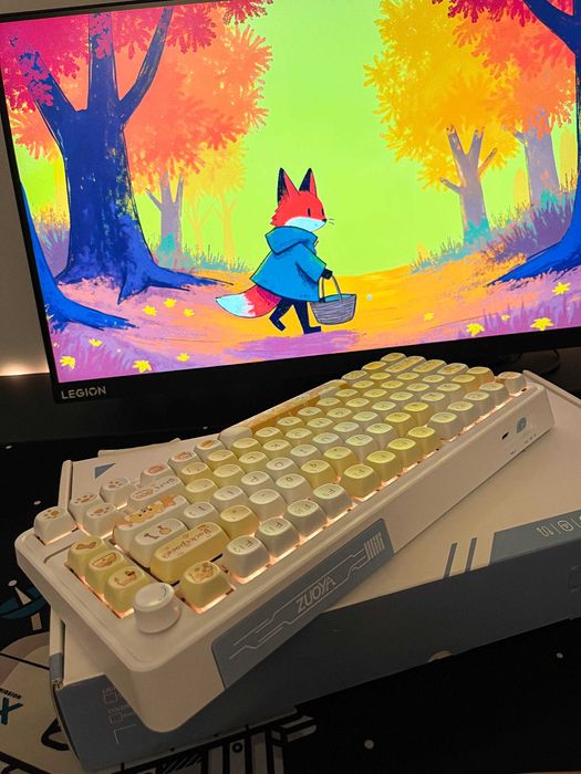 Tastatura custom Zuoya LS02 - switch uri / stabilizatoare lubrifiate