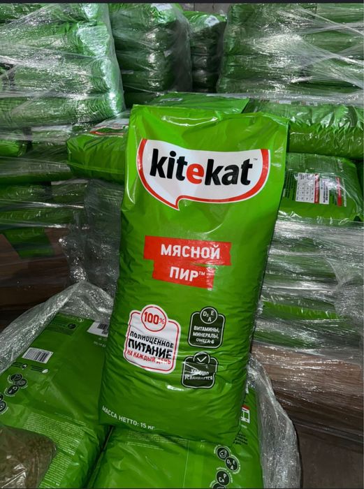 Китекат мясной пир (15 кг)