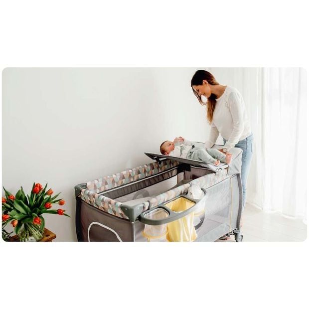 Бебешка кошара lionelo на две нива