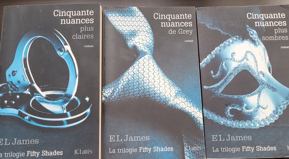 Трилогия книги  "Fifty Shades" на френски език