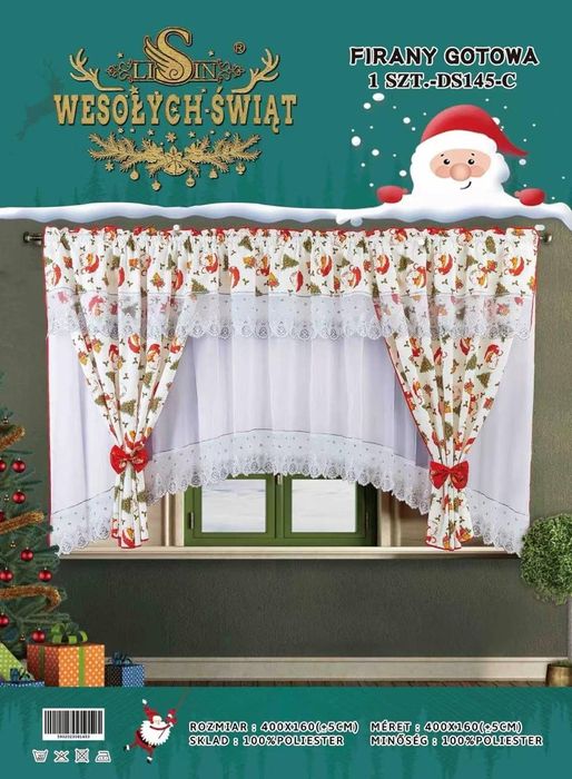 Set perdea + draperie gata cusute