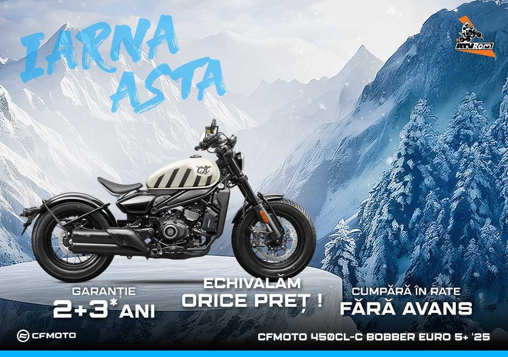 Motocicleta CFMOTO 450CL-C Bobber Euro 5+ '25