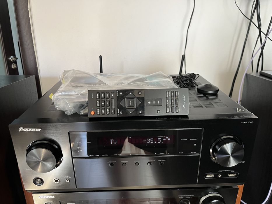 Pioneer VSX-LX302 4k/7.2/Atmos/Tidal/Spotify/Bluetooth/Wifi/usb etc.