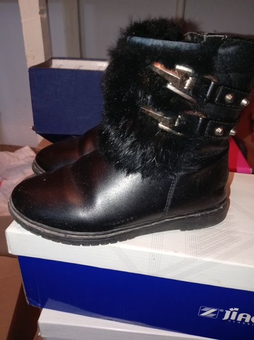 Сапоги зимние на девочек