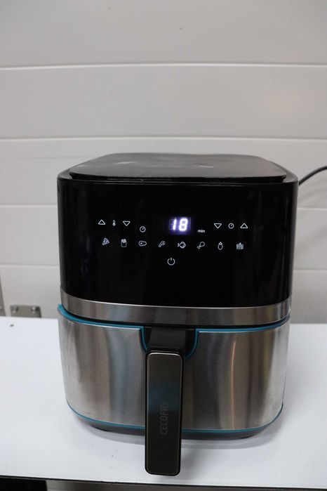 Cecotec 5,5L Air Fryer Cecofry Full InoxBlack 5500 Pro, 1700 W