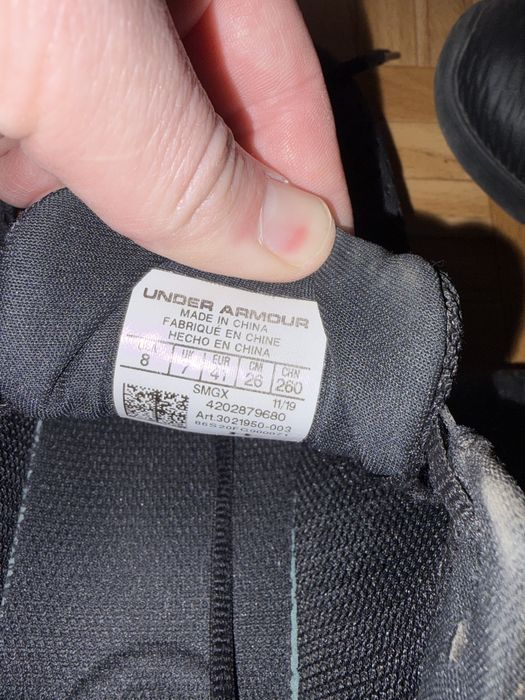 Маратонки nike/under armour/adidas