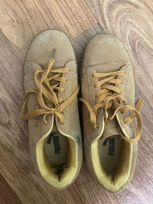 Кеды Puma, оригинал, коричневые 41 р. (Подойдут на 40)