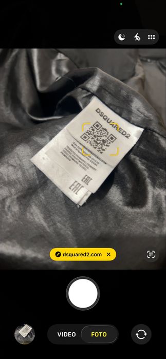 Geaca dsquared2 aproape noua