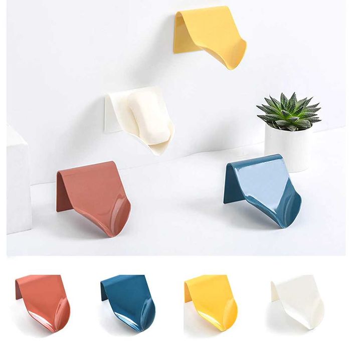 Sapuniera alba adeziva pt orice suprafata. Noua ambalata!