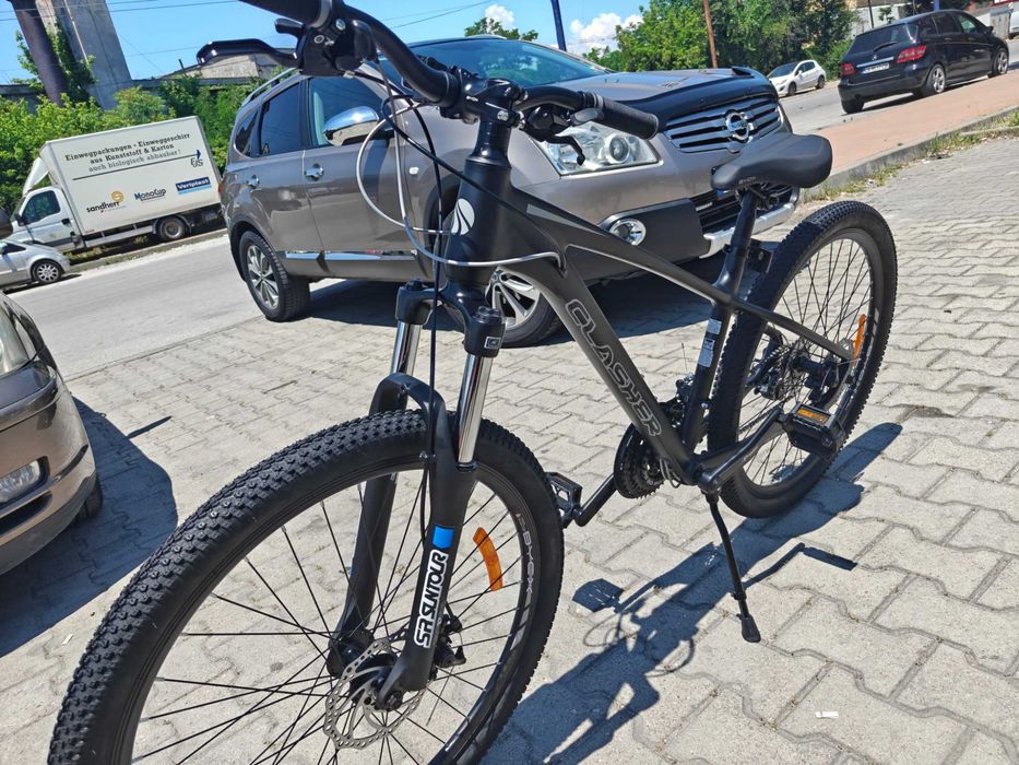 X Алуминиев велосипед 26" CLASHER черен