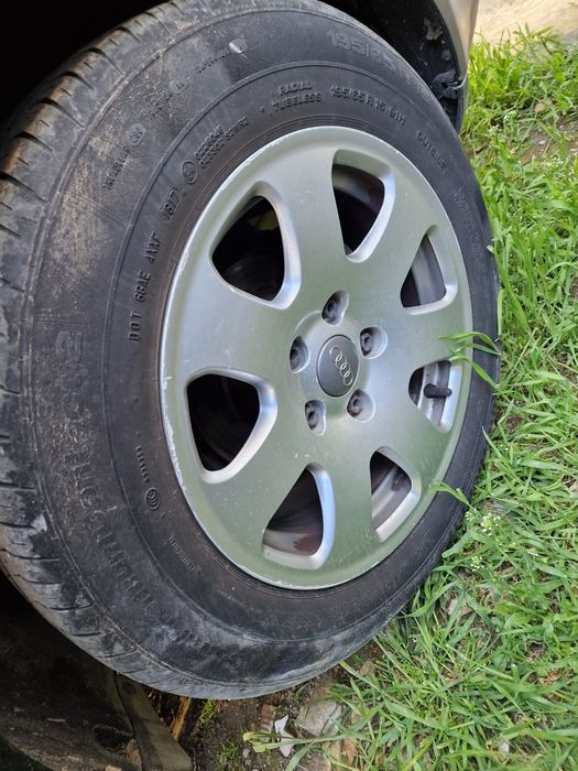 Vand 4 cauciucuri+jante audi a4