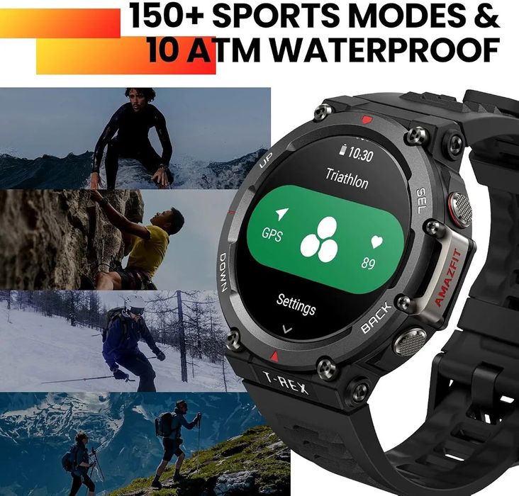 Amazfit T Rex 2 Smart Watch смарт час амазфит