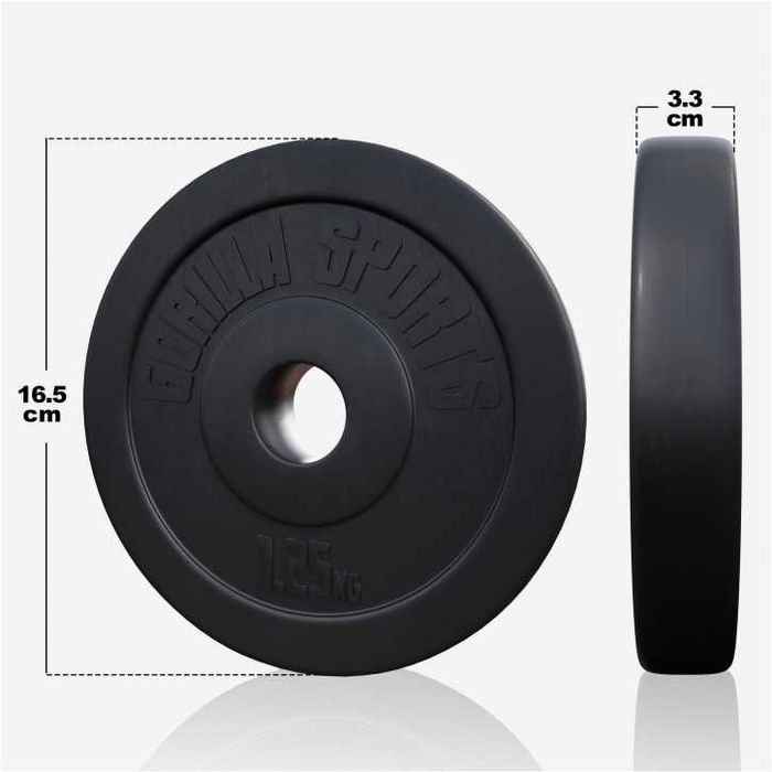 *Set ciment piept + gantere 130kg