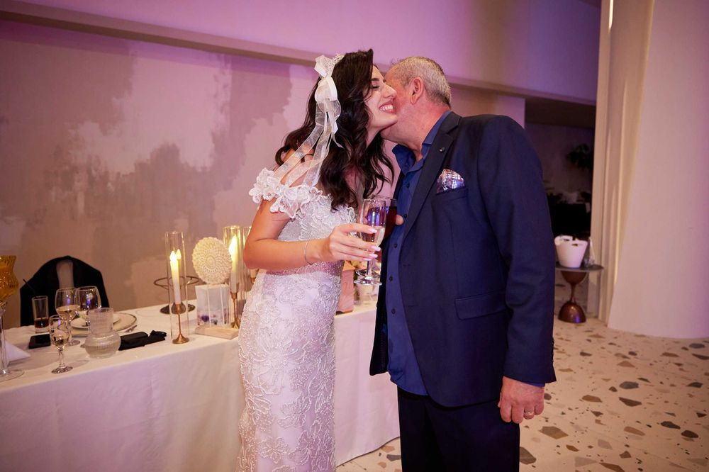 Rochie decoltată de mireasă tip sirenă, model floral 3D (S/M, 36-38)