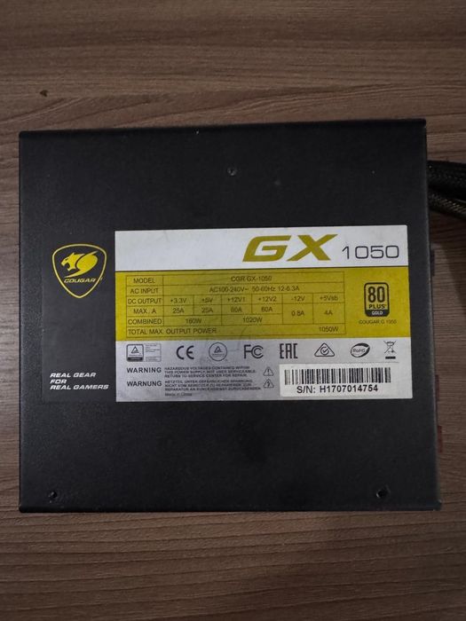 Продам полумодульный бп 1000w