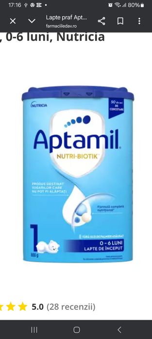 Aptamil nutribiotik 1