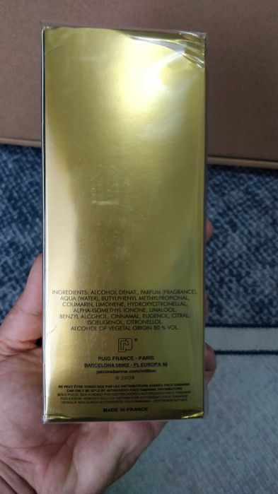 Parfum nou Paco Rabanne 1 Million 100ml EDT