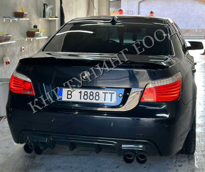 Псм лип спойлер за багажник бмв е60 / bmw e60 psm spoiler / добавка