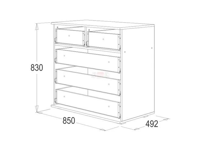 Комод Ольга 14, Россия.