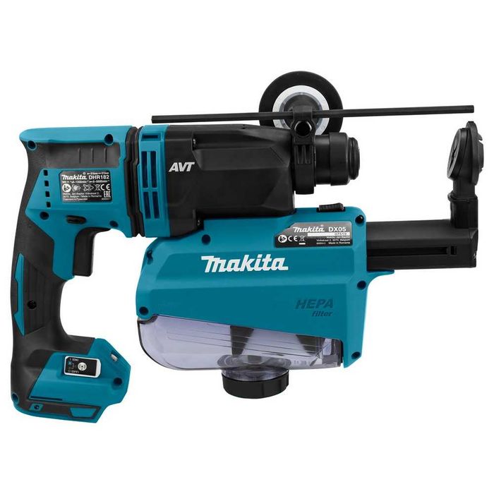 Акумулаторен перфоратор Makita DHR182ZWJ SDS-Plus , 18V, 1.7J