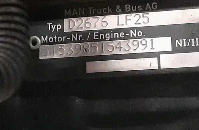 Motor complet pentru camioane MAN D2676LF25 - Piese de motor MAN