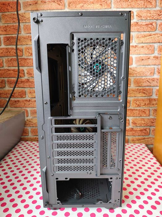 Carcasa PC Spacer Shield RGB Black.