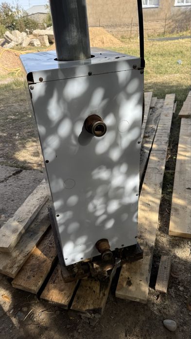 Газовый котел очаг б/у