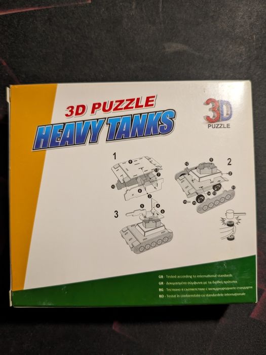 Kit puzzle 3D Heavy Tank