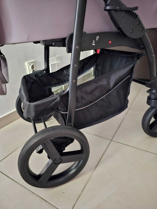 Carucior 3 in 1 Krausman - Travel Purple - Testat ADAC