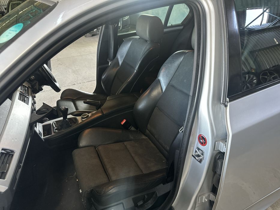Scaune interior BMW seria 5 e60 semi piele nappa E61