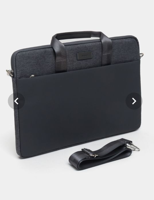 Сумка для ноутбука WIWU Minimalist, 15.6, серая и черная