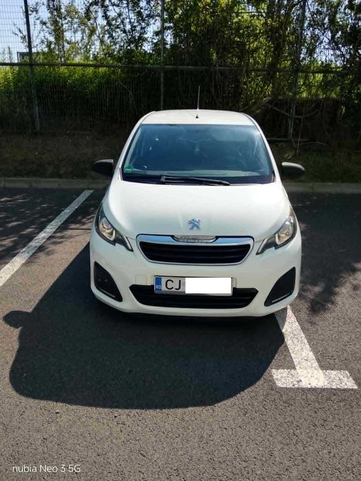 Peugeot 108, EURO 6, 2015, distributie lant, 97,500 KM, 1.0 benzina