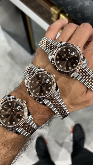 Rolex Date-Just Diamond 41 Chocolate ETA 3235