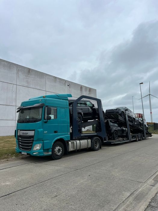 Remorca Transportor Auto LOHR / Transportor Auto DAF XF 2017 Euro 6