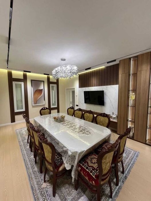Шахристанская, 4 ком 120м2 Новостройка ЖК Шахристан кирпич два санузла