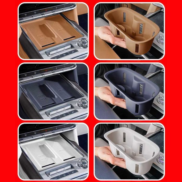 Силиконовая накладка для подстаканника Zeekr 9X от «Autocheck.Shop»