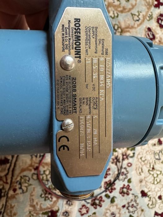 Продам датчик давления Rosemount 2088 smart