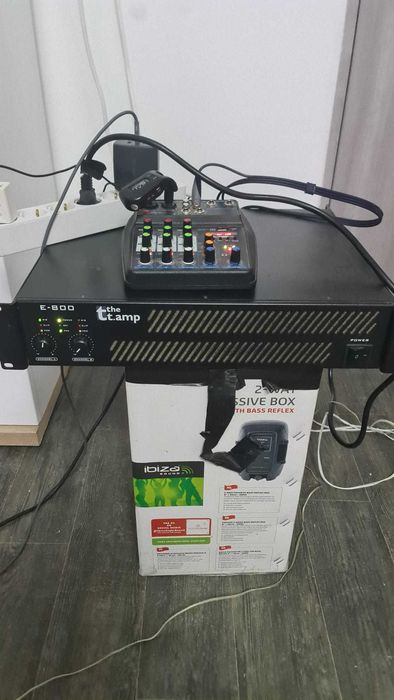 Vand boxe tot ce se vede in anunt pt mai multe detalii in privat