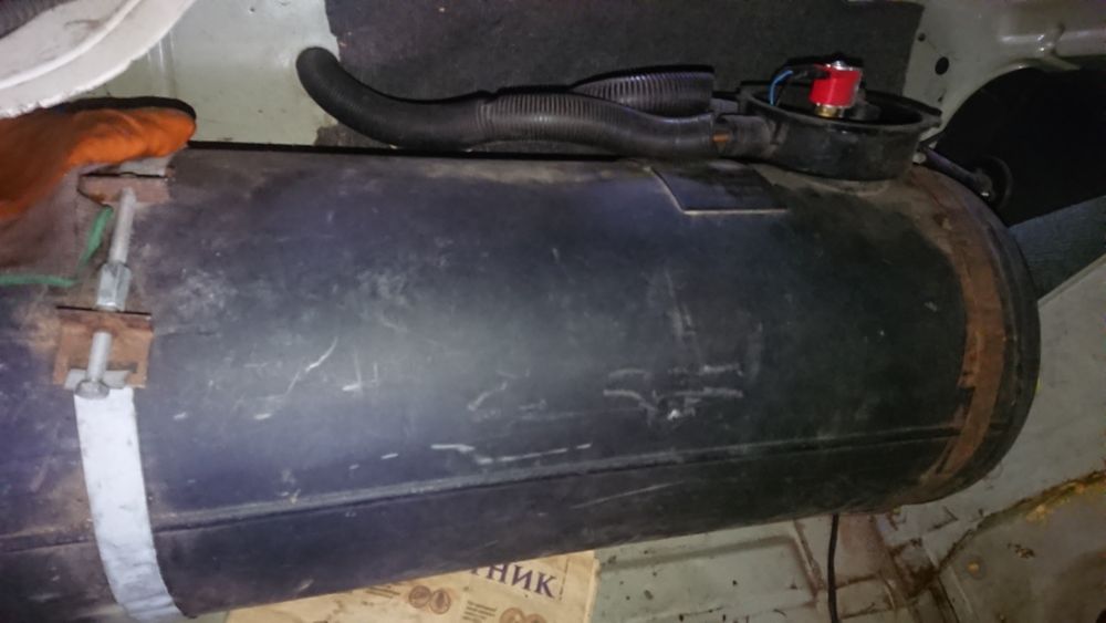 Цилиндрична газова бутилка Atiker 60L.