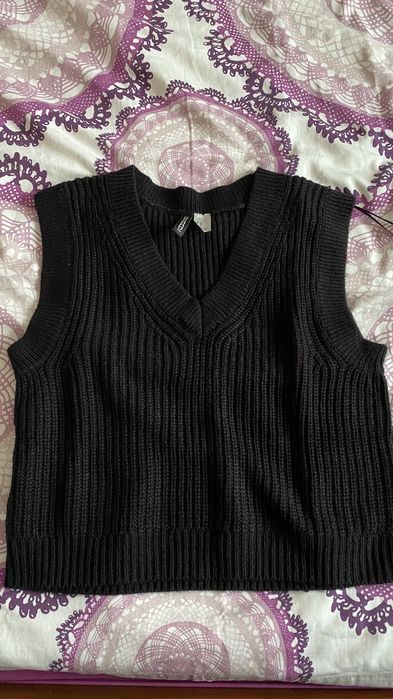 Vesta tricot H&M mar.XS