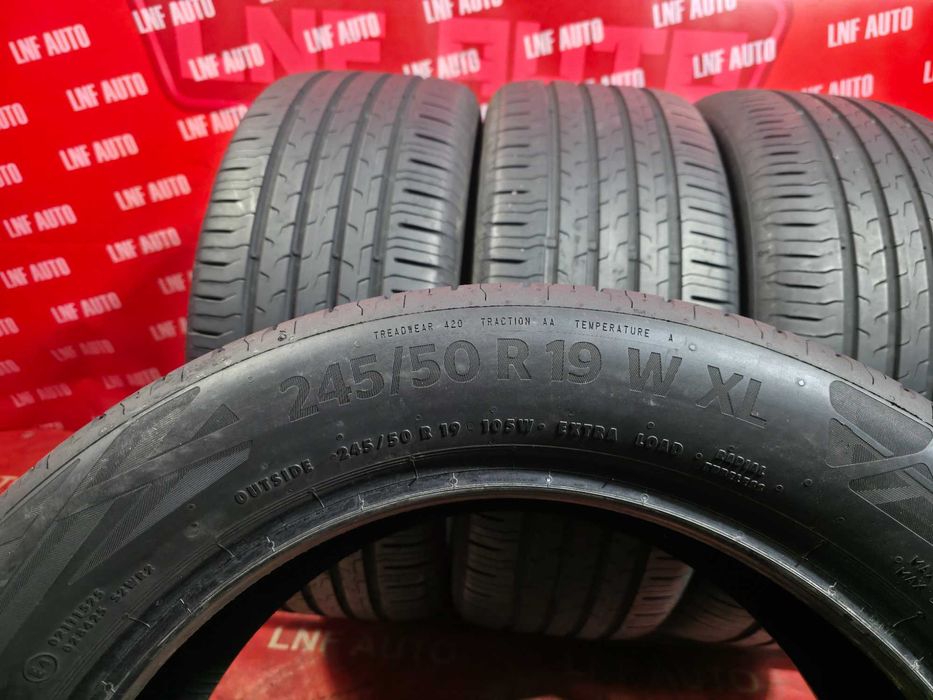 Anvelope de VARA - 245/50/19 - Continental * - 6.65 MM - DOT 2022 !