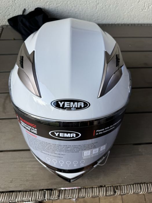 Casca moto flip-up Yema 926 , marimea L , NOU