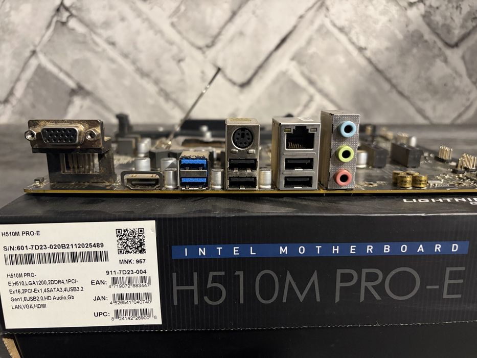 Дънна платка и процесор H510M / I5 11400F