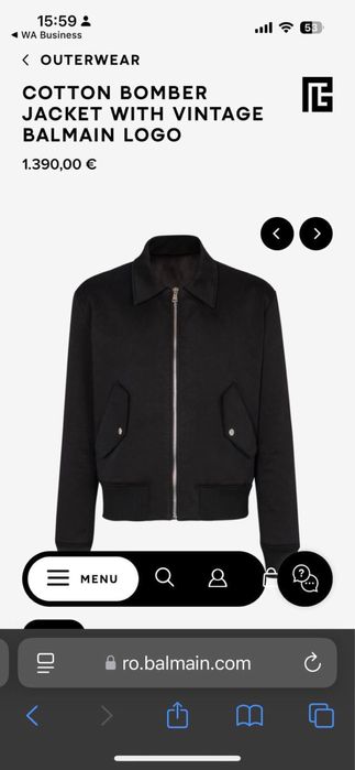 Jacheta Balmain originala marimea L