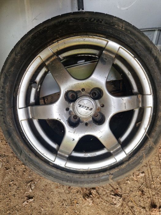 Set jante Aliaj 190/50 r15 in 4 prezoane cu cauciuc si/sau roata de rezerva
