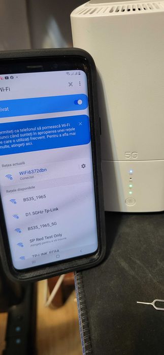 Router 5G Kaon FA7550, Wi-Fi 6 Dual-Band, Slot SIM liber de retea