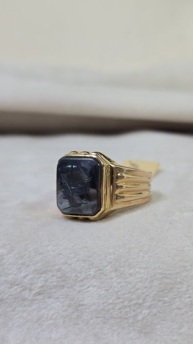 Печатка из красного золота