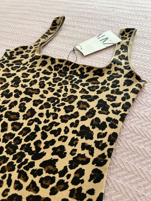 Рокля с леопардов десен