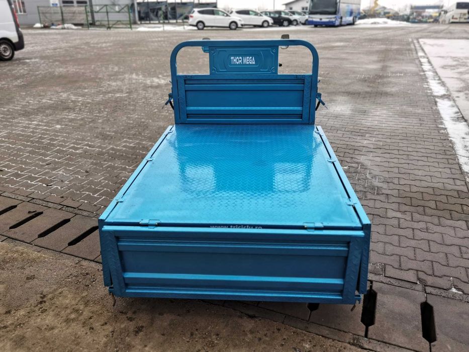THOR MEGA 1000 KG triciclu electric nou 1500 W Agramix tuk-tuk